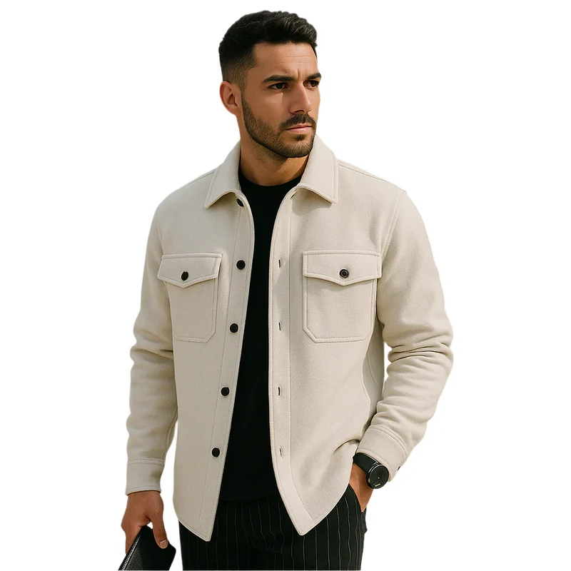 Heren Jas Casual Ademend Materiaal Lente-Zomer