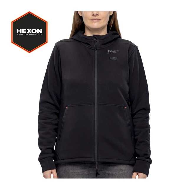 Milwaukee M12 HHBL5-0 Heated Hoodie Dames Zwart