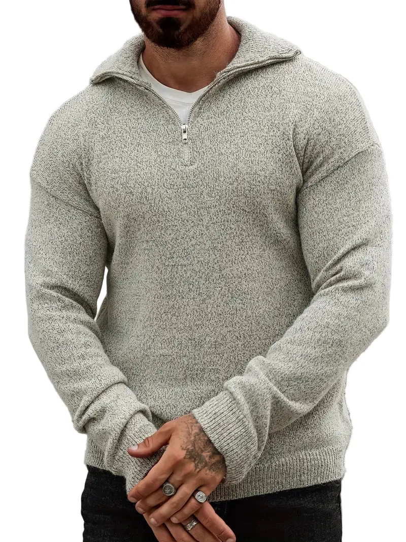 Heren Sweater met Rits Stijlvol
