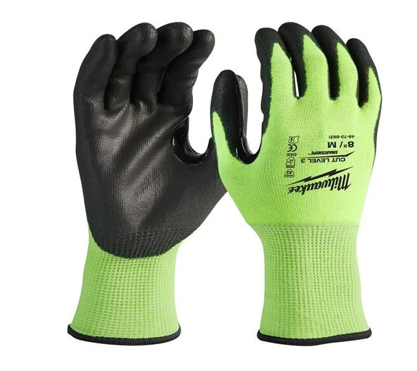 Milwaukee Hi-vis Werkhandschoenen 3/C