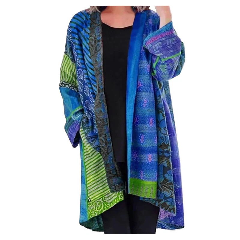 Oversized dames vest met lange mouwen - Yolanda