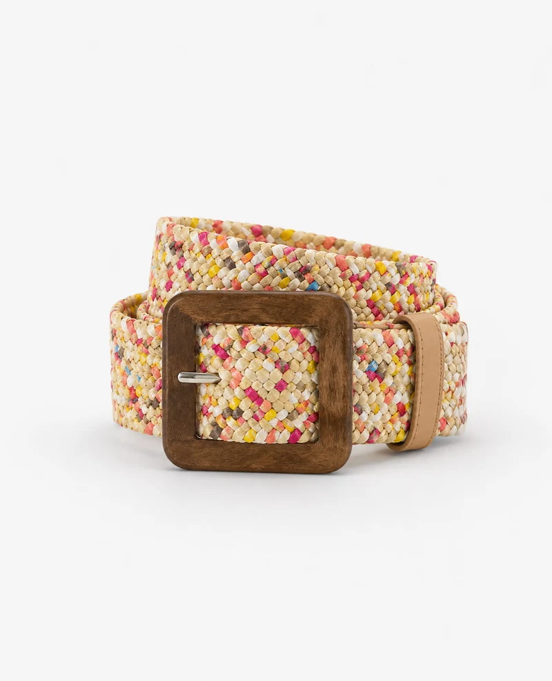 Belt | Multicolor/Ecru