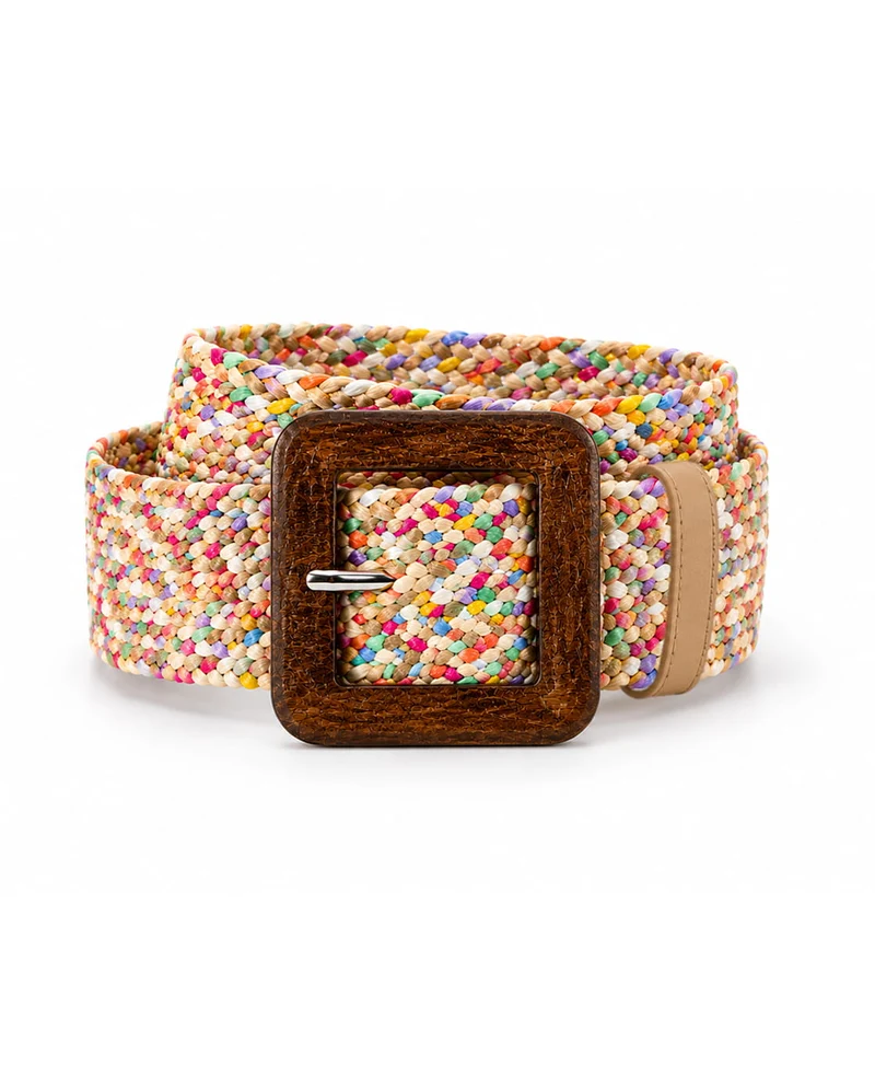 Belt | Multicolor / Wit
