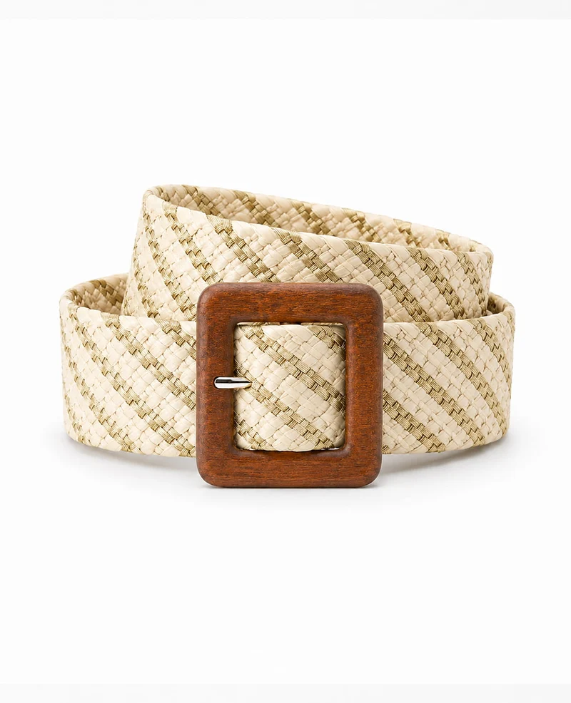 Belt | Ecru / Goud