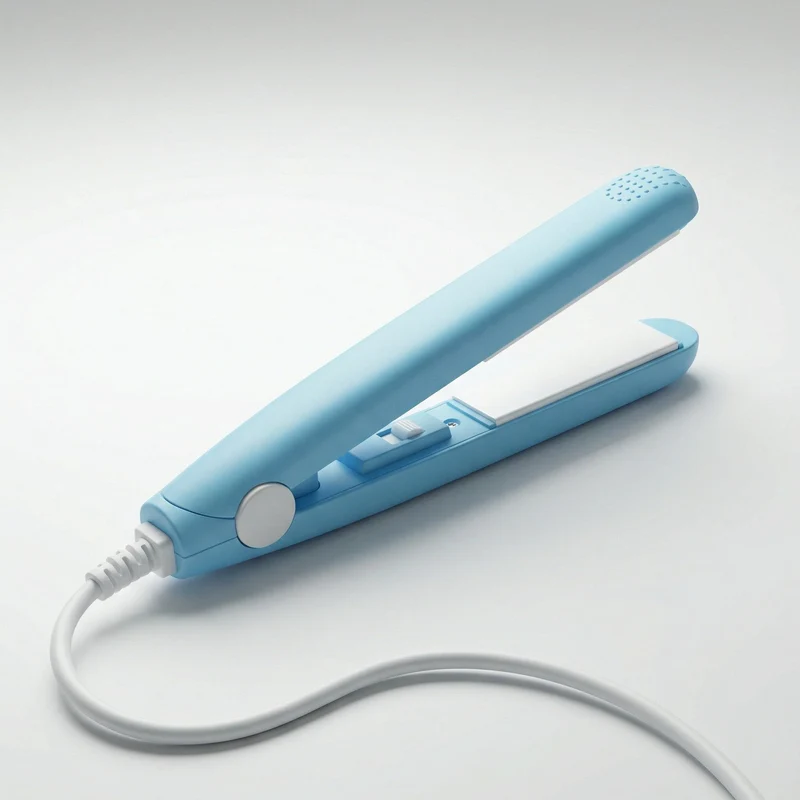 Draagbare 2-in-1 Mini Haarstyler met Keramische Platen