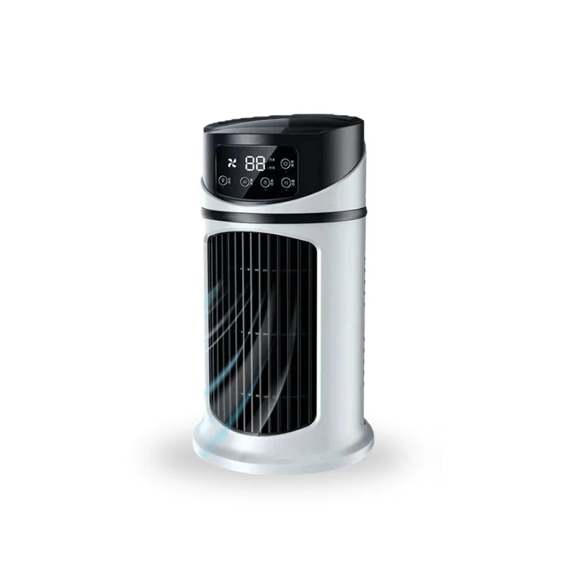 Draagbare mini aircooler met waterreservoir en USB