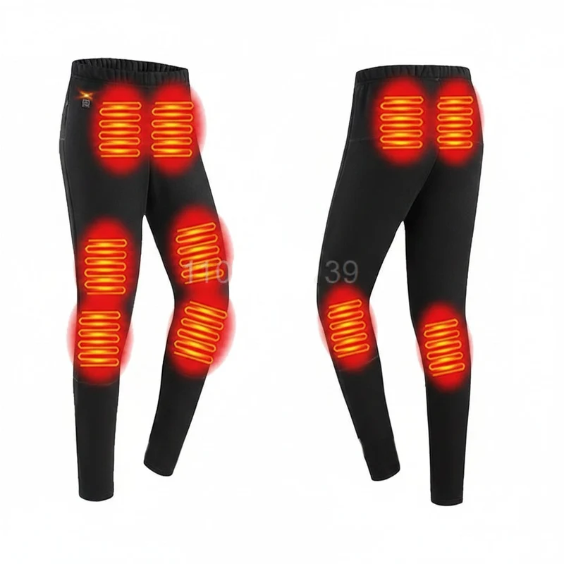 Women's and Men's Thermal Activewear with USB-Powered Heating