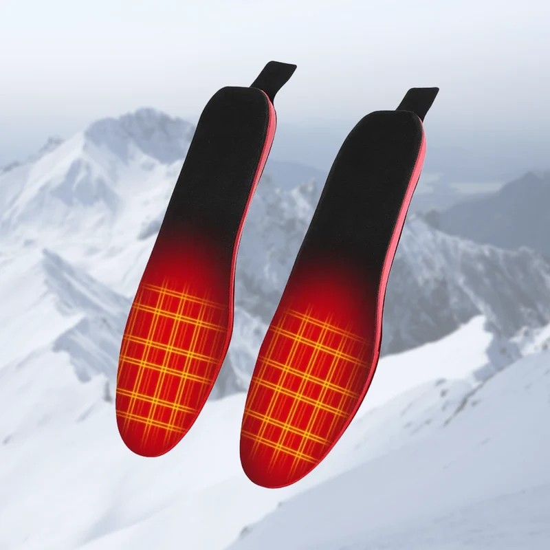 Heated Shoe Insoles with Wireless Remote and USB Charging for Heels