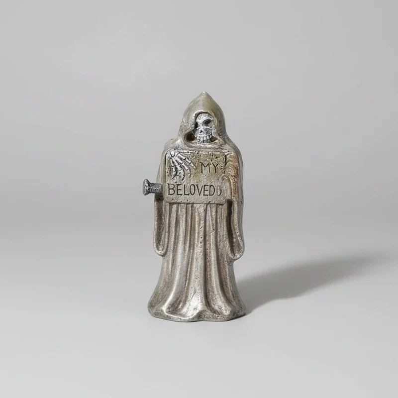 Halloween Decorative Resin Tombstones, Set of 4, Garden Figurines