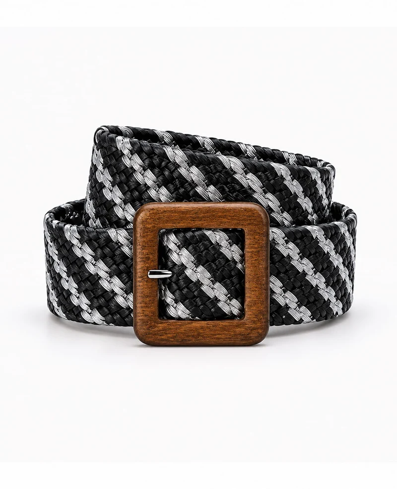 Belt | Zilver / Zwart