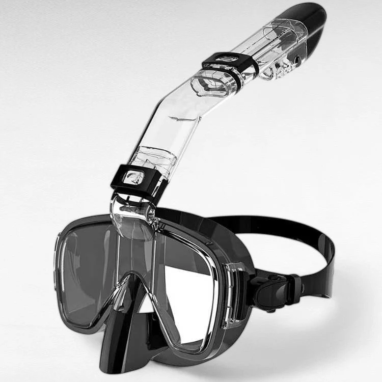 Snorkelmasker – 180 graden zicht, opvouwbaar en met droge snorkeltop