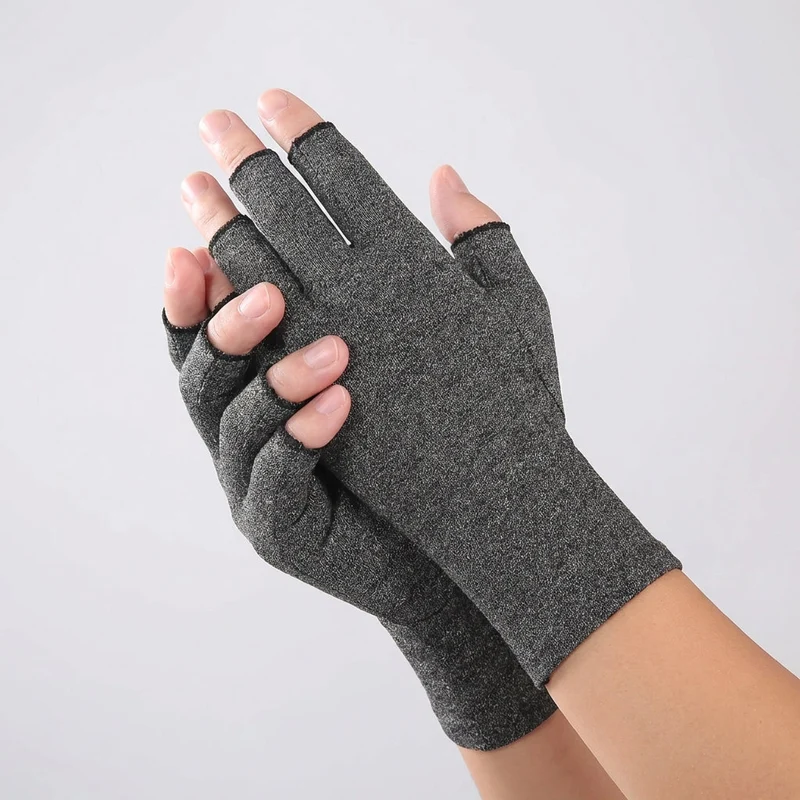 Steunhandschoenen – halve vingers met nauwe pasvorm om palm en pols