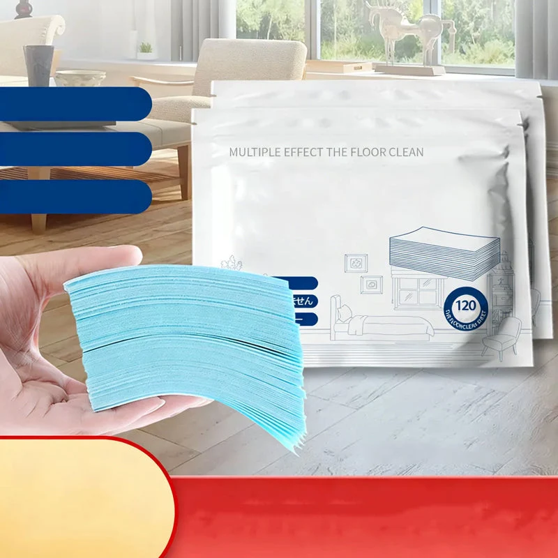 Wateroplosbare vloerreinigingsdoekjes voor alle vloertypen