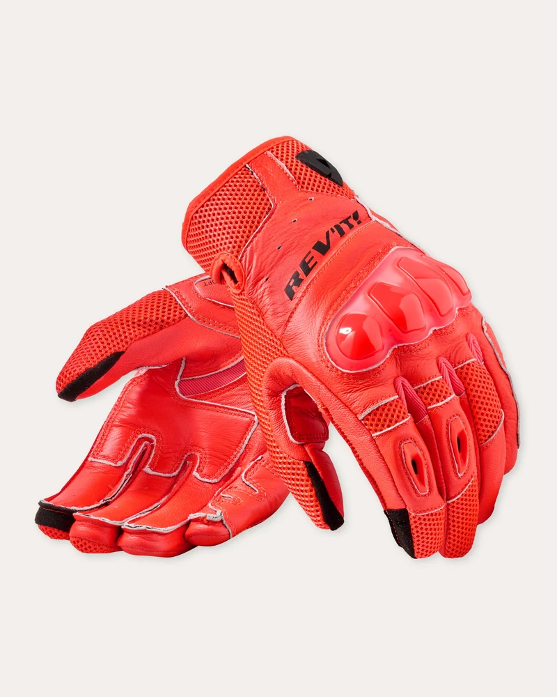 Gloves Ritmo | Neon Red-Black