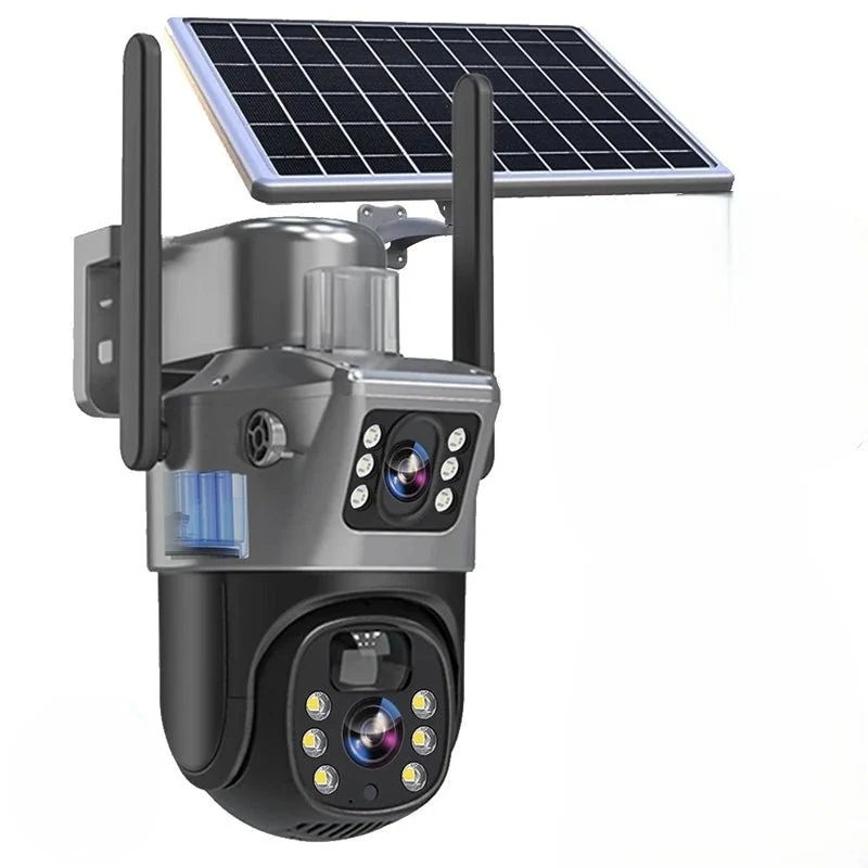 SolarisCam – 4K beveiligingscamera draadloos & 360° met zonnepaneel