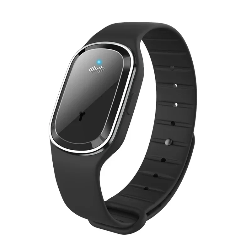 Oplaadbare anti-muggen armband met verstelbare siliconen band