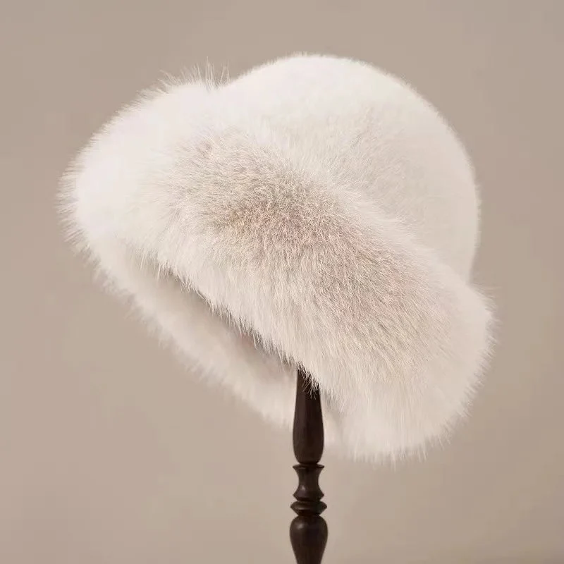 Wintermuts imitatiebont – Zachte voering en elastische pasvorm 55 cm