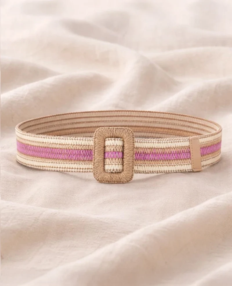 Belt | Multicolor / Roze