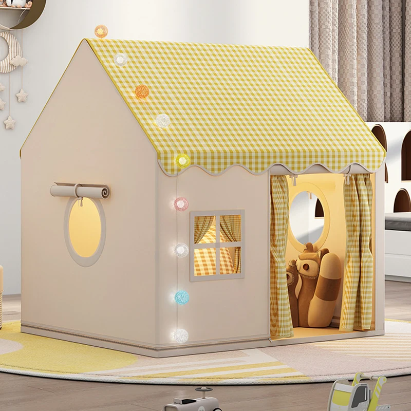 Kinder Speeltent Huisje met Decoratie en Verlichting