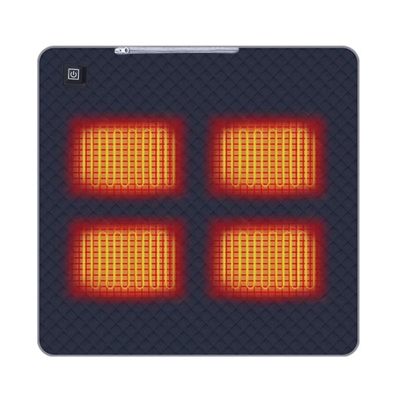 USB Heated Camping Mat with Temperature Control and Heating Zones