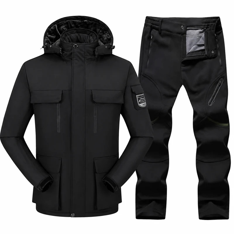 Skipak Heren 2-delig - Skijas en Skibroek - Waterdicht