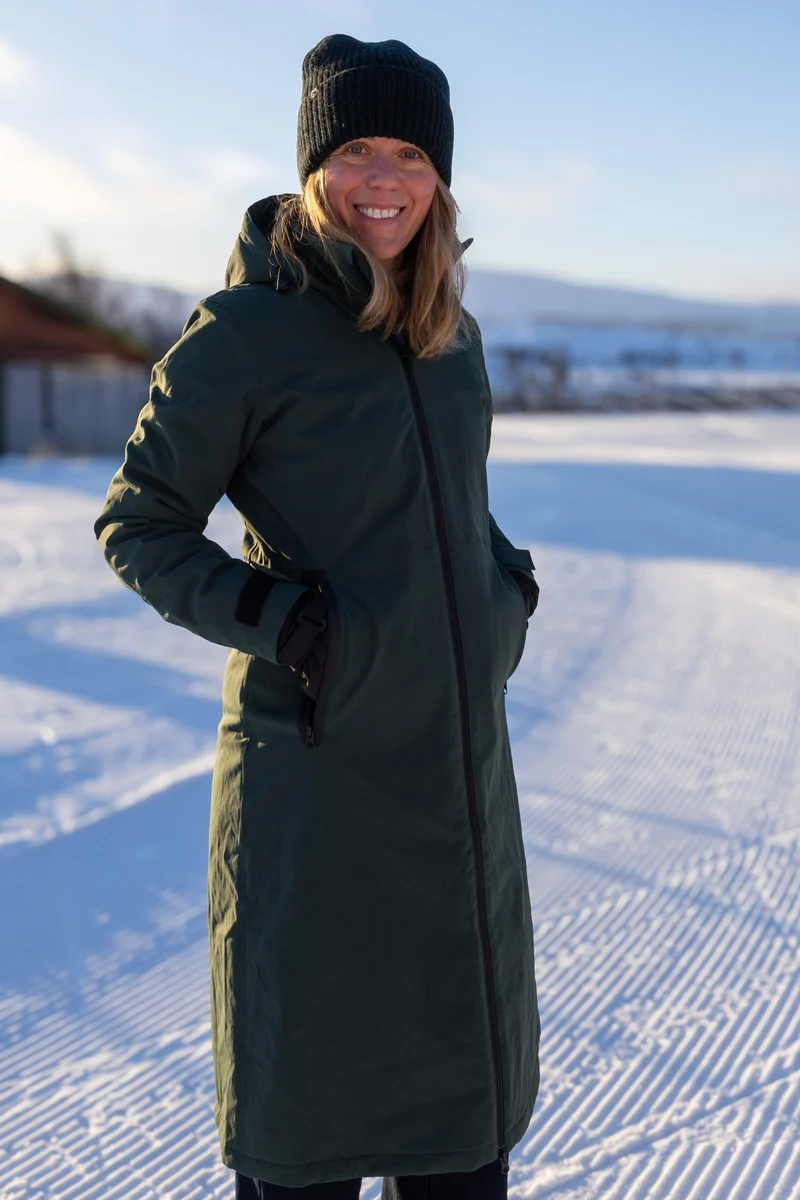 Danefae Premium Winter Regenjas Dames Danesandur Dark Forest