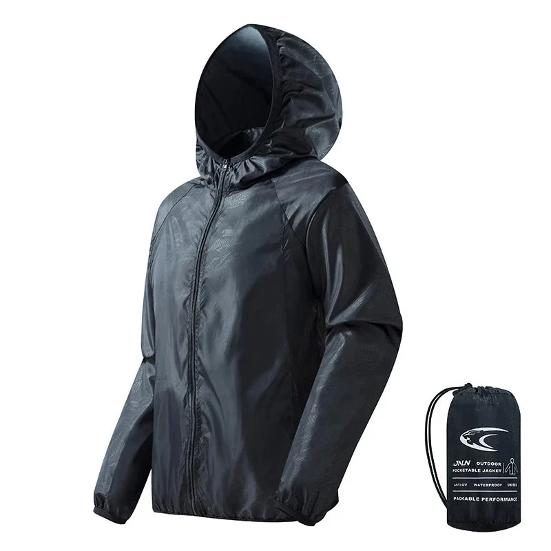 Dames Windjack met Capuchon - Waterafstotend - Compact Opvouwbaar