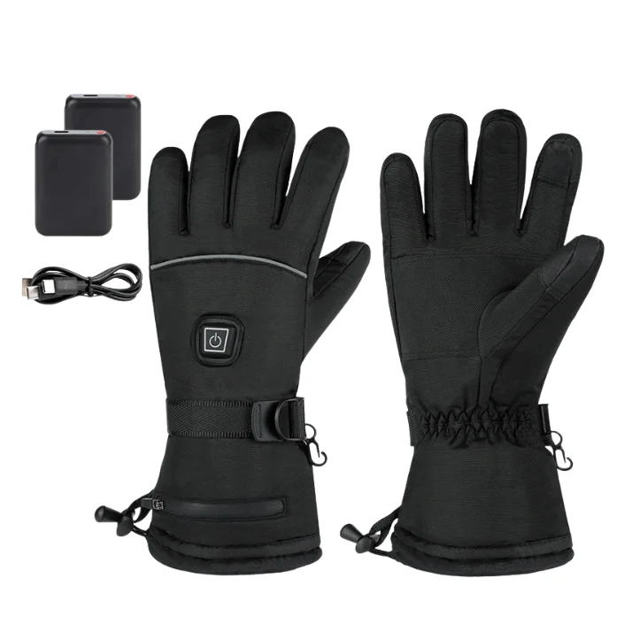 Verwarmde Handschoenen Oplaadbaar - 3 Warmtestanden - Waterdicht & Winddicht