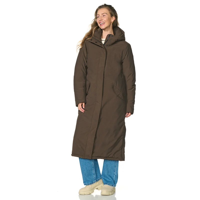 Happy Rainy Days Winter Regenjas Dames Vancouver Donkerbruin