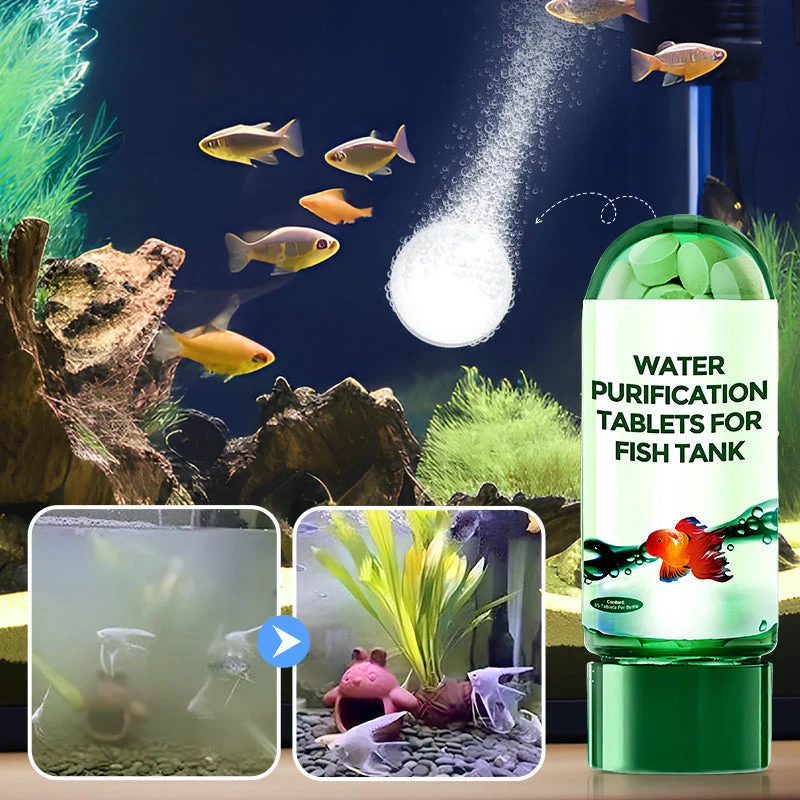 Waterzuiveringstablet voor Aquarium met Reinigende Werking