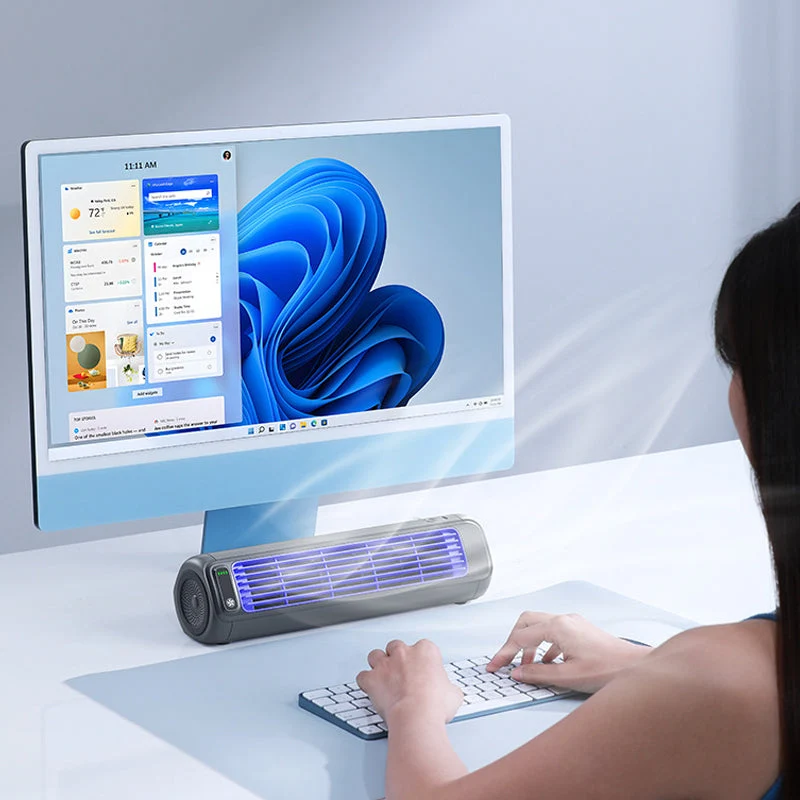 Mobiele Airco – oplaadbare aircooler voor bureau, wand en slaapkamer