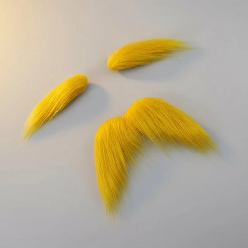 Halloween Fake Mustache and Eyebrow Set for Costume Accessories Fake Mustache