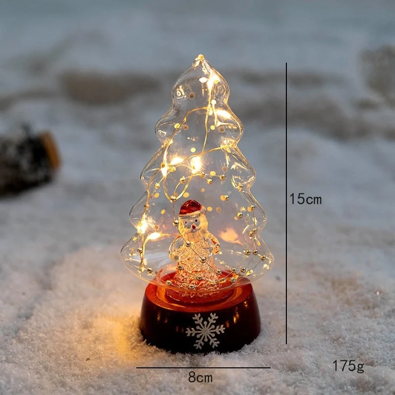 Halloween LED Christmas Tree for the Garden and Window with Battery-Powered Lights
