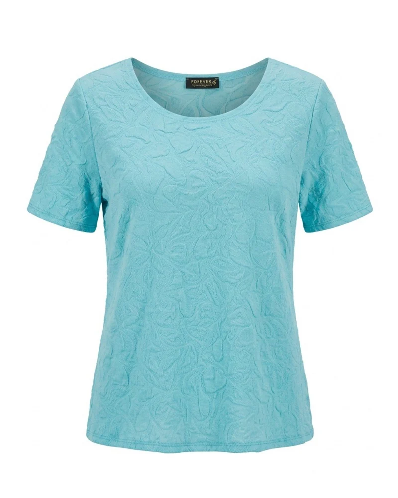 Forever Bubble Shirt Aqua