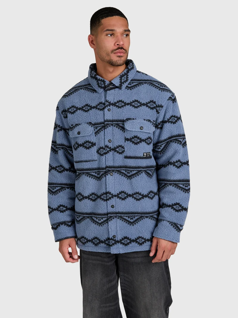 Kevionnet Men Fleece Jacket | Flint Stone