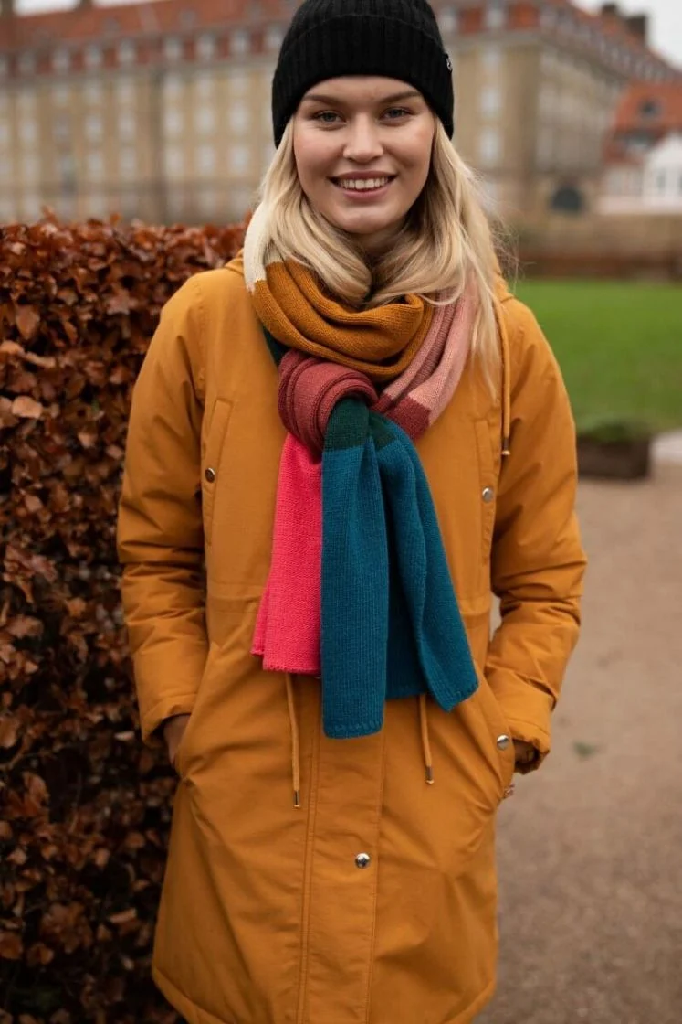 Danefae Winter Regenparka Dames Danenora Mustard