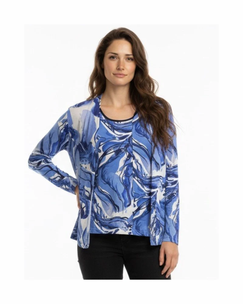 Sensia Twinsets Chantely Kobaltblauw Marine