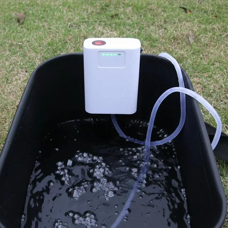 Draagbare USB luchtpomp voor aquarium en vistas