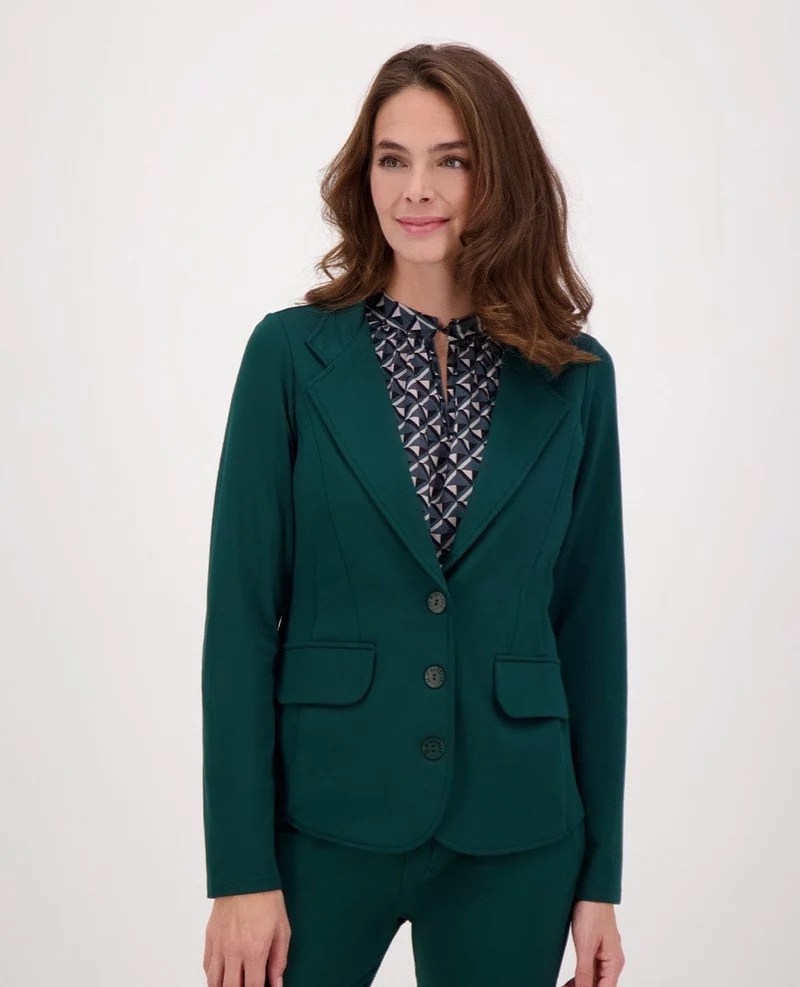 Blazer Regular Travel Brushed | Winter Green