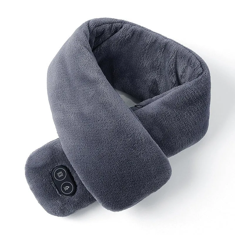 Women’s Electric Heated Plush Scarf, Soft for Women and Men