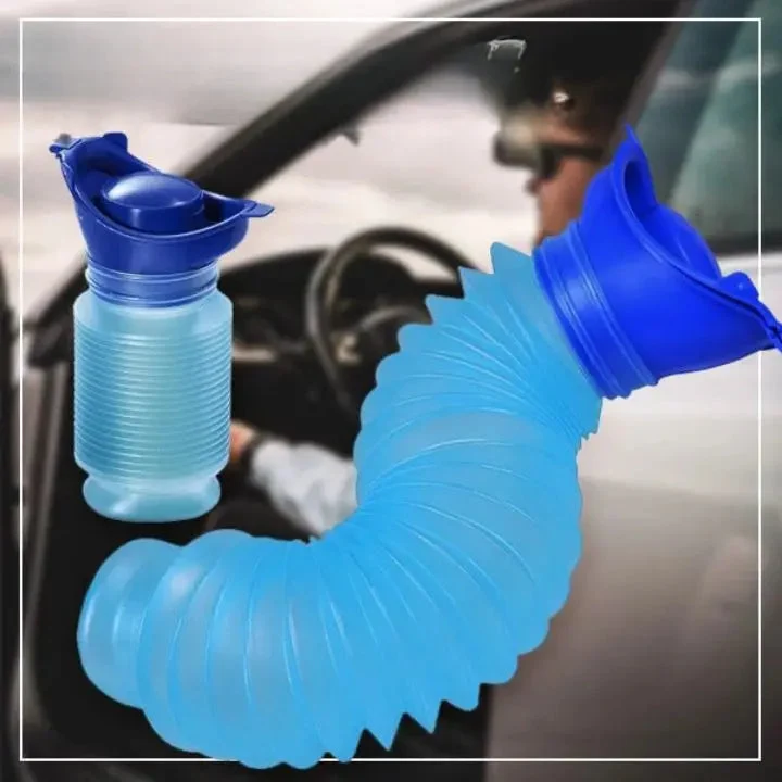 Urinoir voor Mannen – Opvouwbaar, 750 ml & Afsluitbaar Deksel