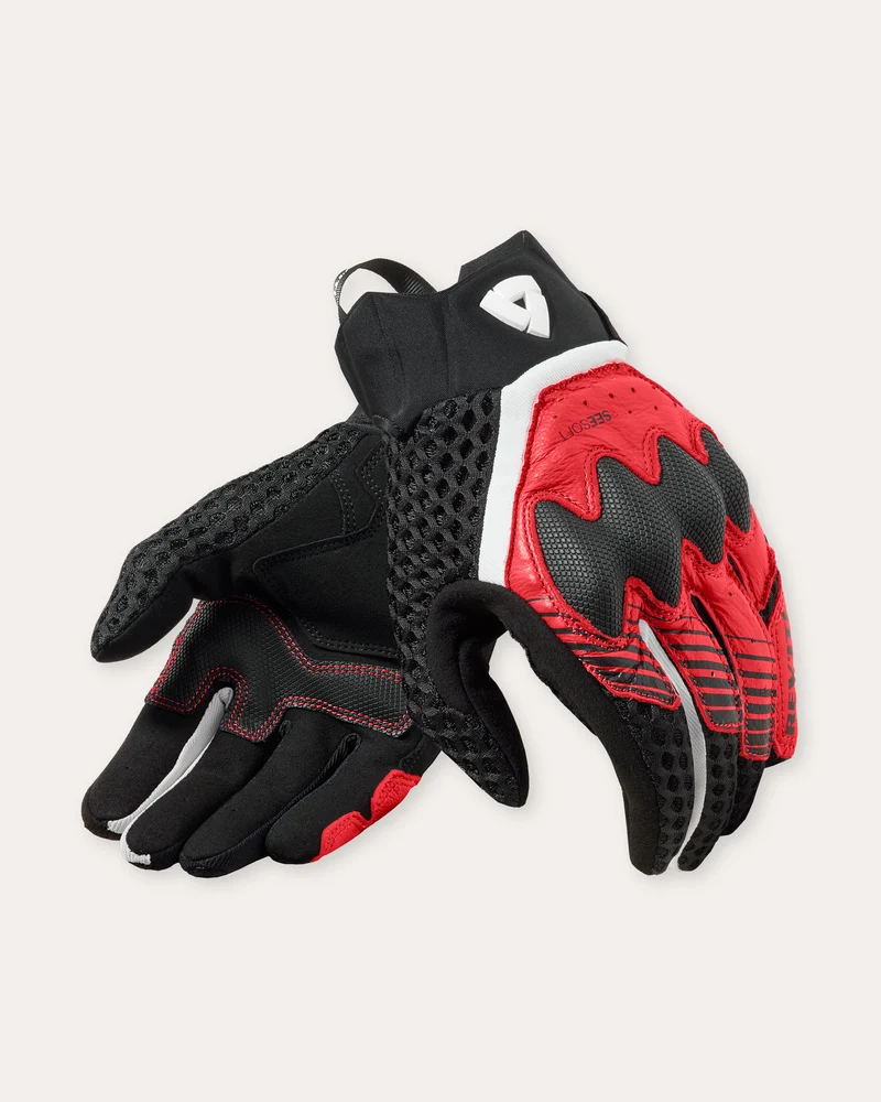 Gloves Veloz | Black-Red