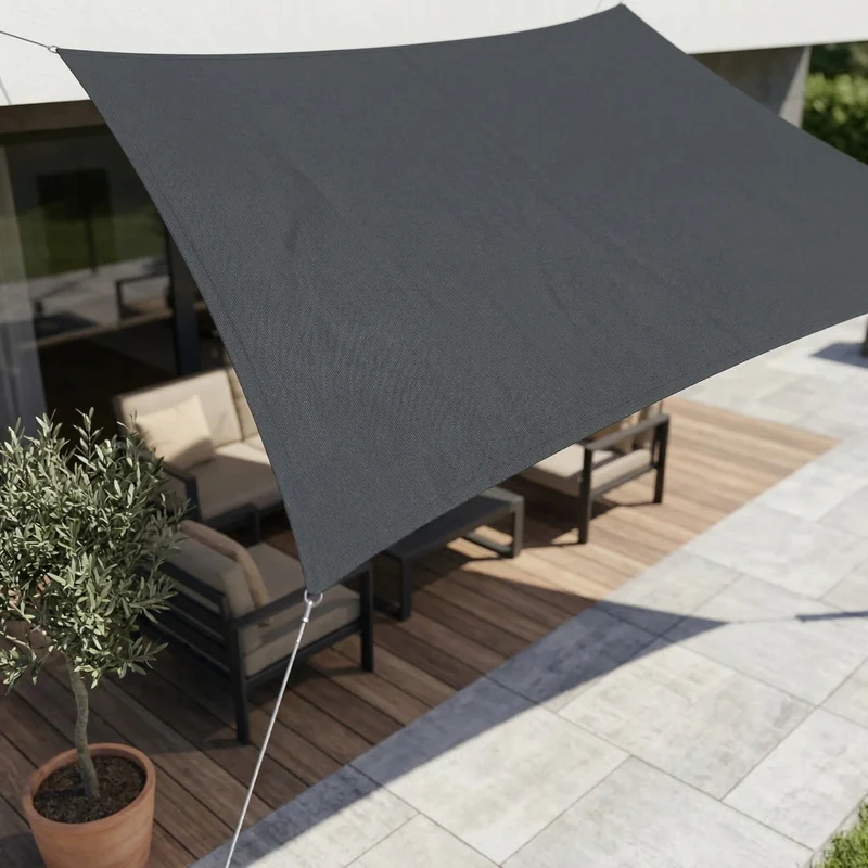 Waterdicht Schaduwdoek – UV-Bescherming met Stevige Bevestiging voor Buiten