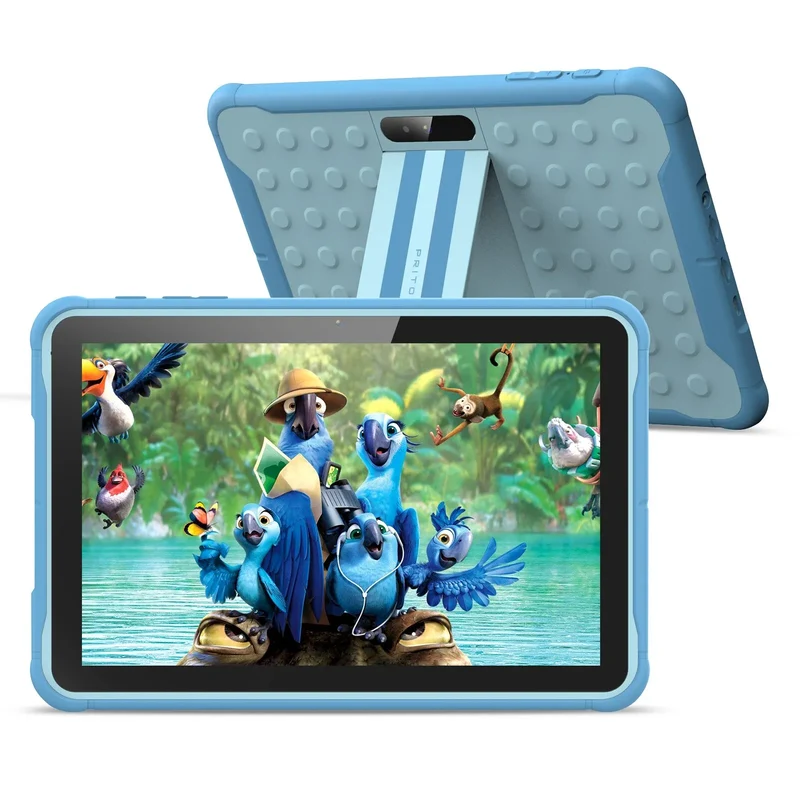 SmartKid T10 – Kindertablet 10 inch Android 13, 64GB met Beschermhoes