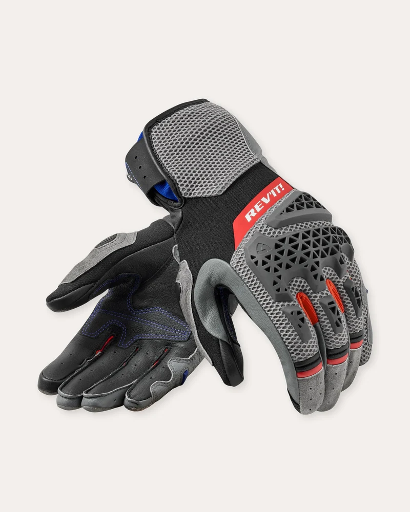 Gloves Sand 5 Ladies | Grey-Red