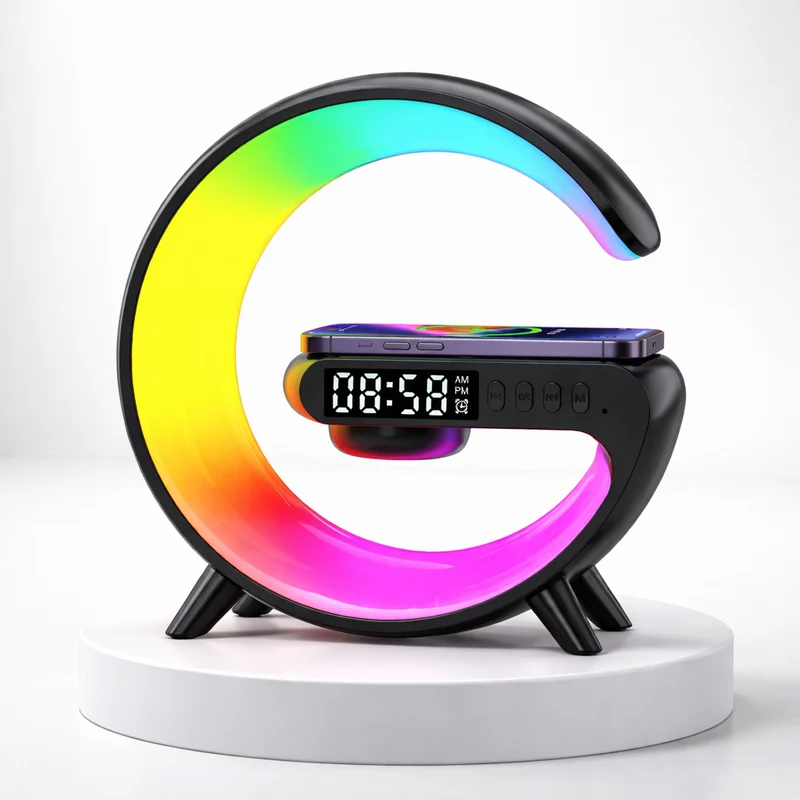 Wake Up Light Wekkerlamp – Zonsopgangsimulatie & Draadloos Opladen