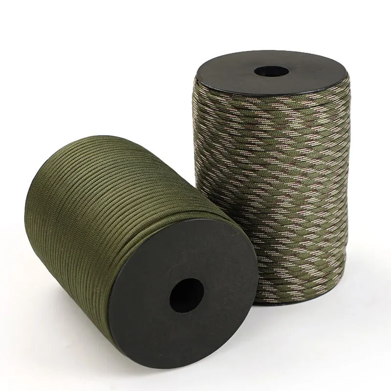 550 Paracord Touw 100m – 9-Kern Outdoor Touw met Slijtvast en Flexibel Ontwerp