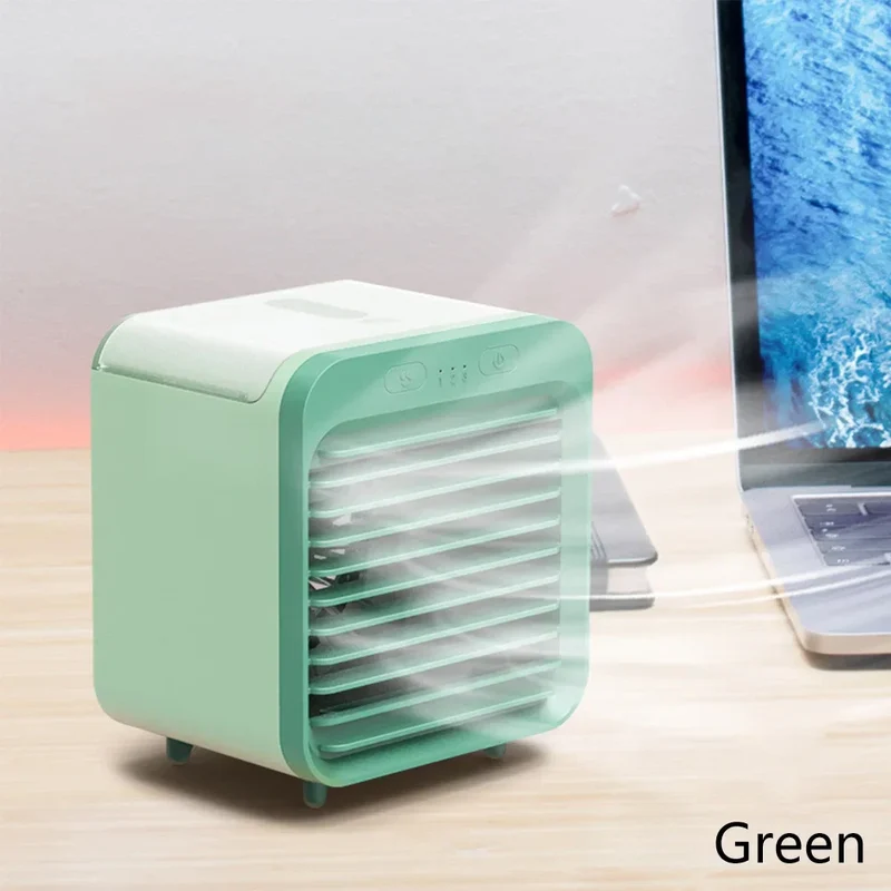 Draagbare mini aircooler met USB en watertank