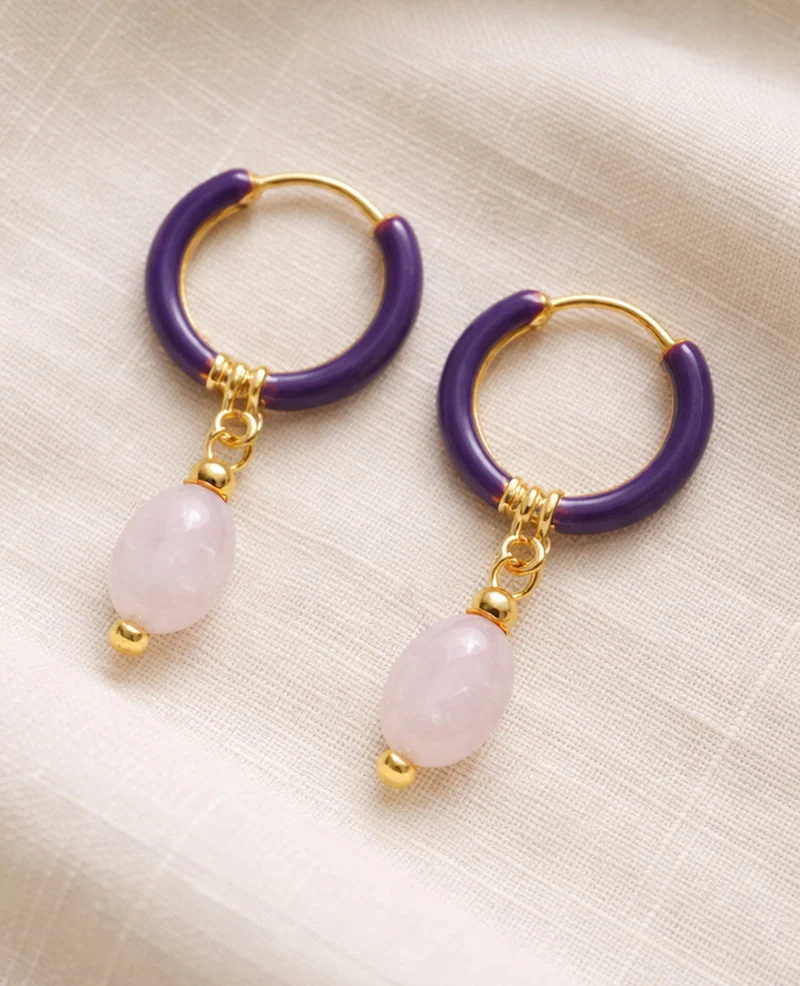 Earrings | Multicolor/Paars