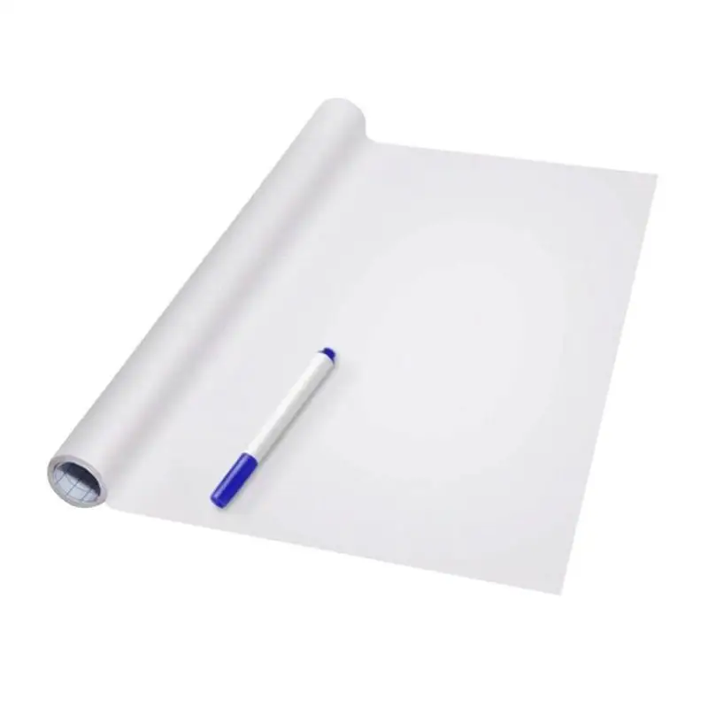 Whiteboard Sticker – Zelfklevend, Uitwisbaar & 45 × 200 cm